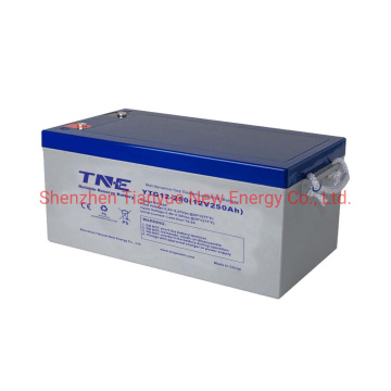 12V 250ah Lead Acid VRLA Deep Cycle Gel Battery for Solar PV System